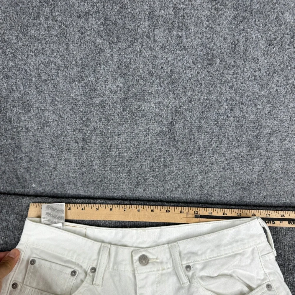 Levi's Pants Mens Size 33x30 White 541 Athletic Taper Stretch Casual Denim Jeans